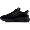 New Balance Kids’ 990 V6 Lace-up Sneaker | Waterproof Microfiber Leather Upper, 10mm Drop ABZORB Midsole, NDurance Spikeless Rubber Outsole, Molded CUSH+ Insole(Black/Black Metallic)