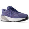 New Balance Kids’ 990 V6 Lace-up Sneaker | Waterproof Microfiber Leather Upper, 10mm Drop ABZORB Midsole, NDurance Spikeless Rubber Outsole, Molded CUSH+ Insole(Purple/Nb Navy)