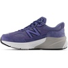 New Balance Kids’ 990 V6 Lace-up Sneaker | Waterproof Microfiber Leather Upper, 10mm Drop ABZORB Midsole, NDurance Spikeless Rubber Outsole, Molded CUSH+ Insole(Purple/Nb Navy)