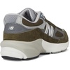 New Balance Kids’ 990 V6 Lace-up Sneaker | Waterproof Microfiber Leather Upper, 10mm Drop ABZORB Midsole, NDurance Spikeless Rubber Outsole, Molded CUSH+ Insole(Green)