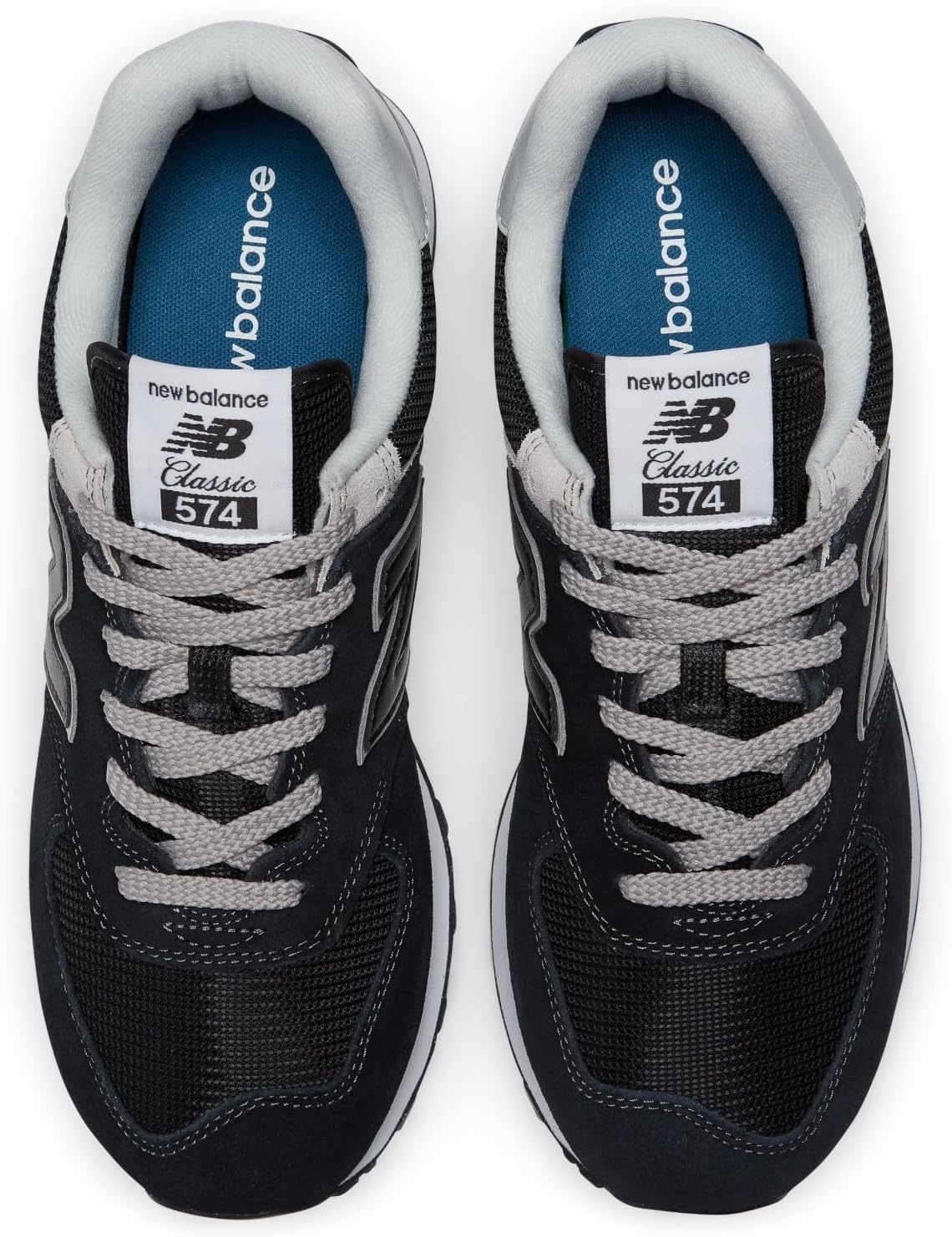 image:imageNew Balance 574 Unisex Shoes Casual ShoesBlackWhite