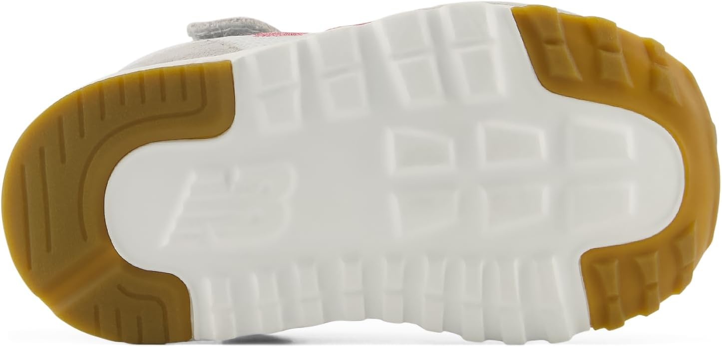 image:imageNew Balance BabyBoys 515 Newb Hook amp Loop Casual ShoesQuartz GreyPink Eraser