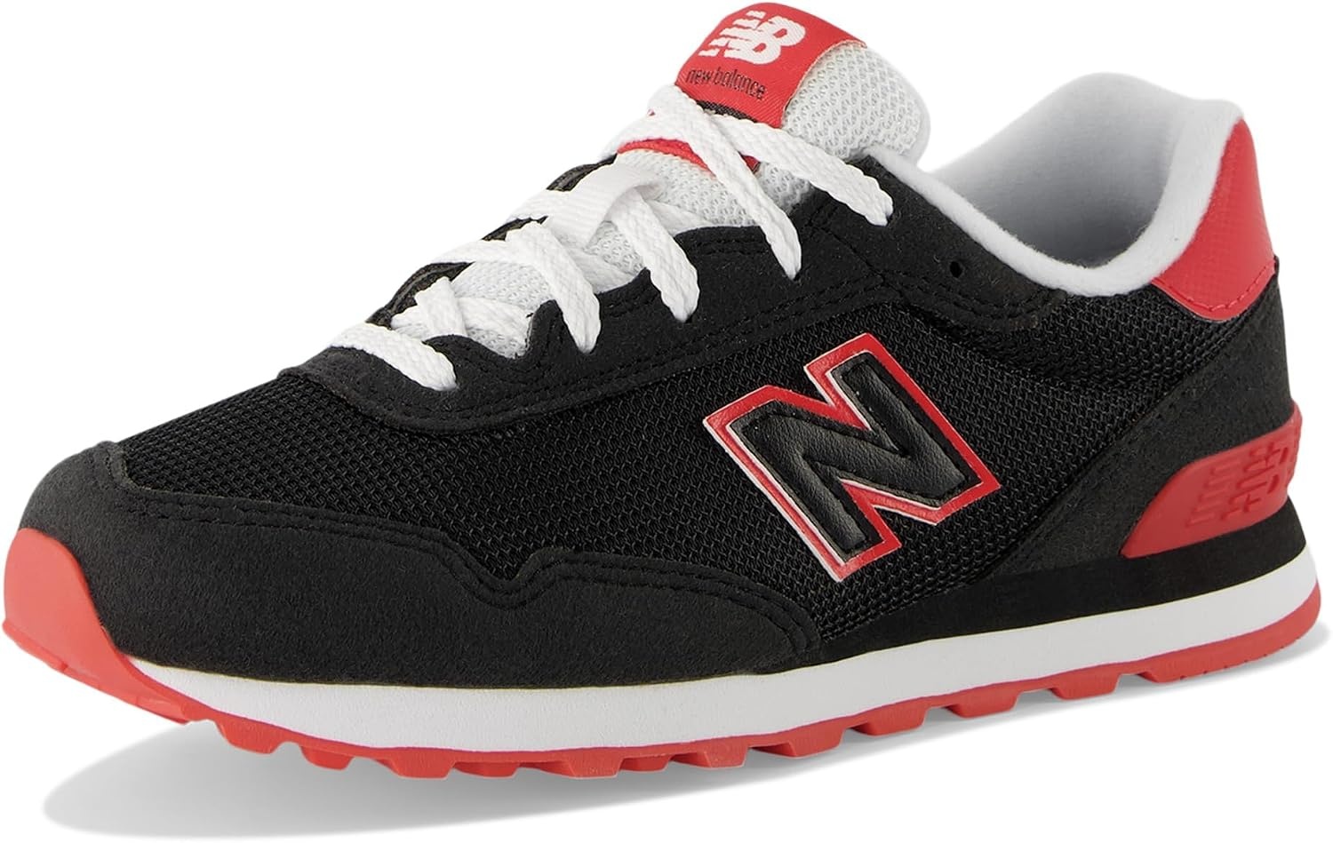 image:imageNew Balance Kids 515 Big Kid Casual ShoesBlackTrue Red