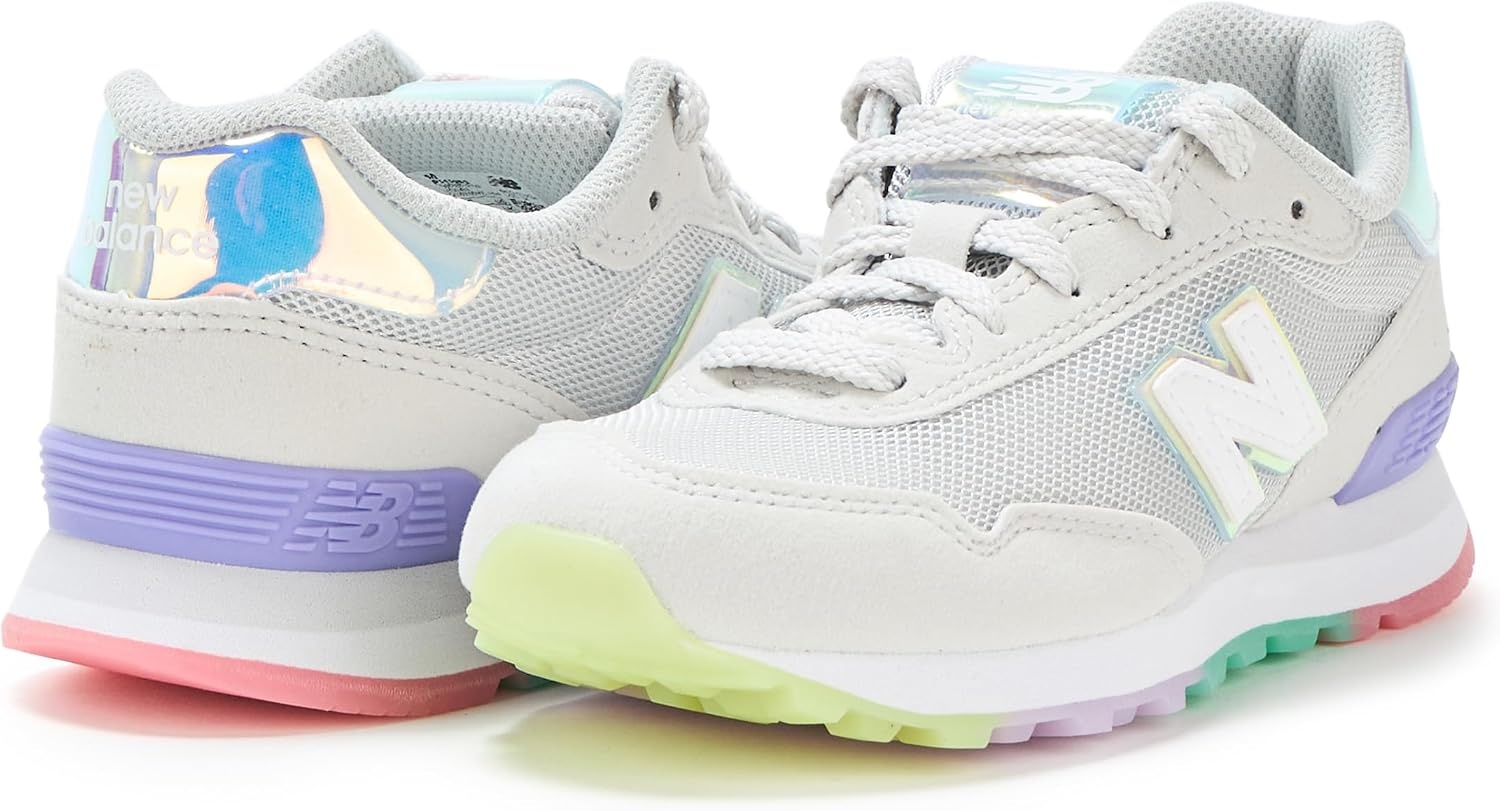 image:imageNew Balance Kids 515 Lace Sneaker Little Kid Casual ShoesGrey MatterLilac Glo