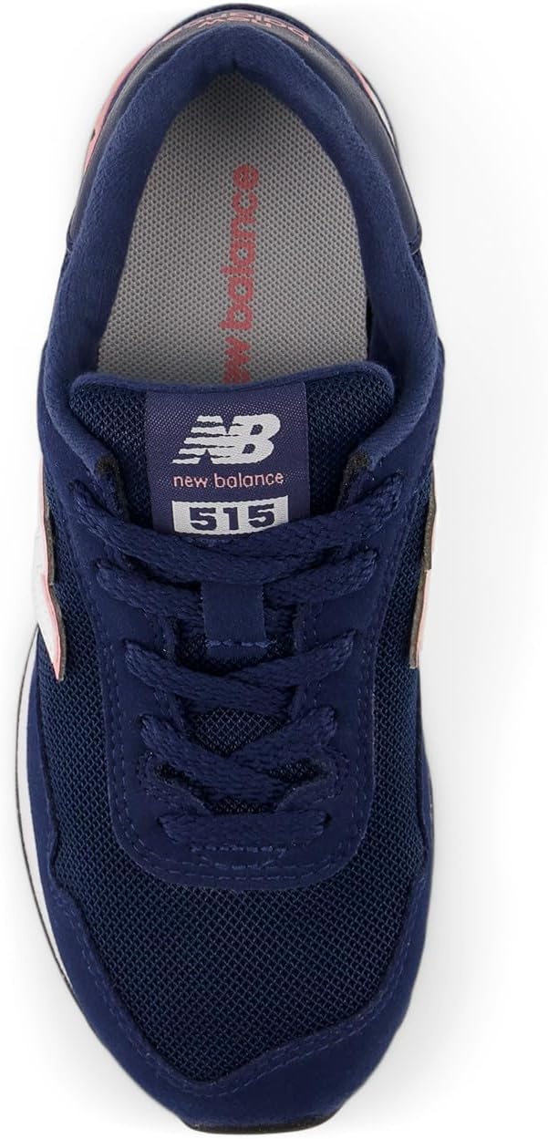 image:imageNew Balance Kids 515 Lace Sneaker Little Kid Casual ShoesNb NavyDouble Bubble