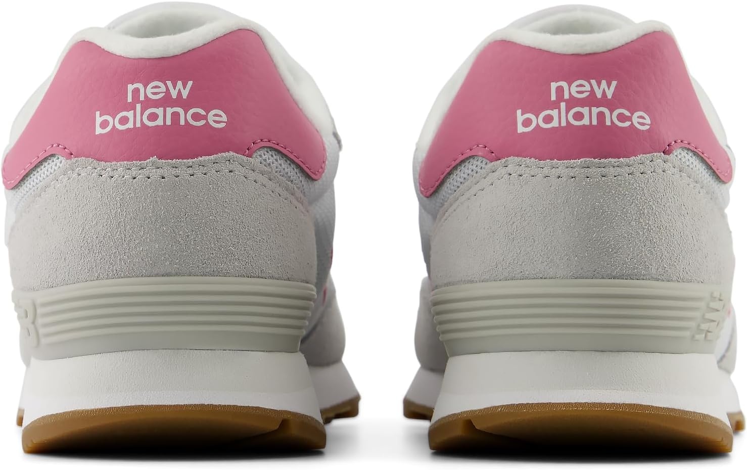 image:imageNew Balance Kids 515 Lace Sneaker Little Kid Casual ShoesQuartz GreyPink Eraser