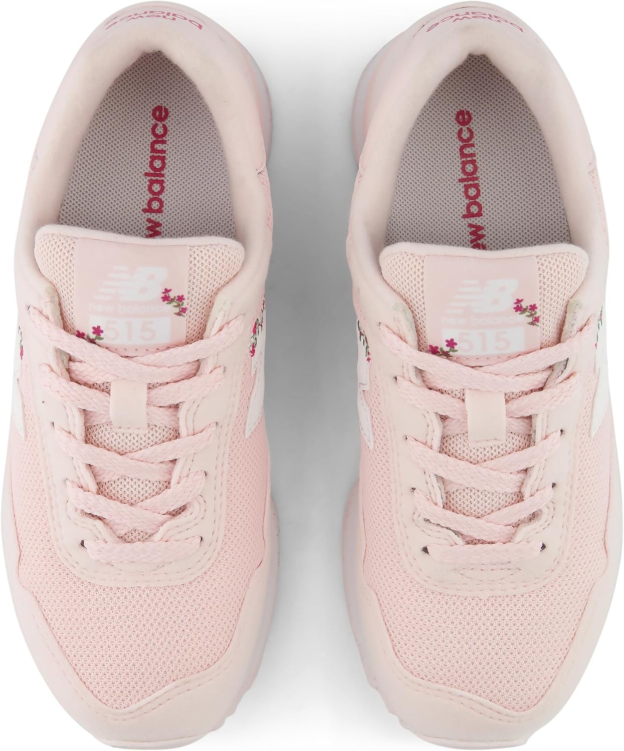 image:imageNew Balance Kids 515 Lace Sneaker Little Kid Casual ShoesShell PinkNb 103 White