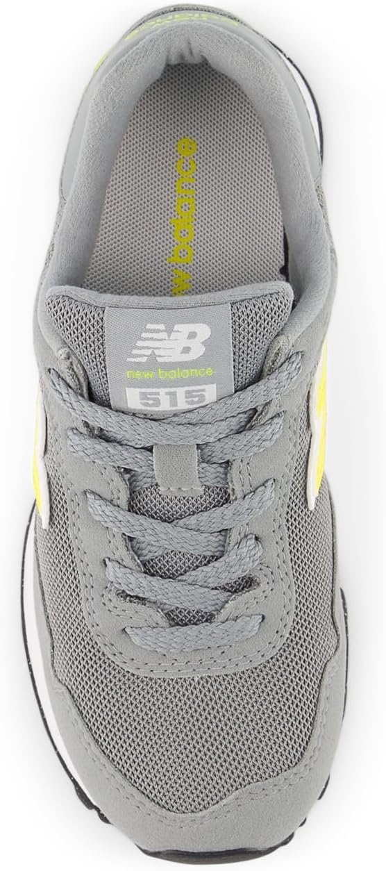 image:imageNew Balance Kids 515 Lace Sneaker Little Kid Casual ShoesSlate GreyPunch Yellow
