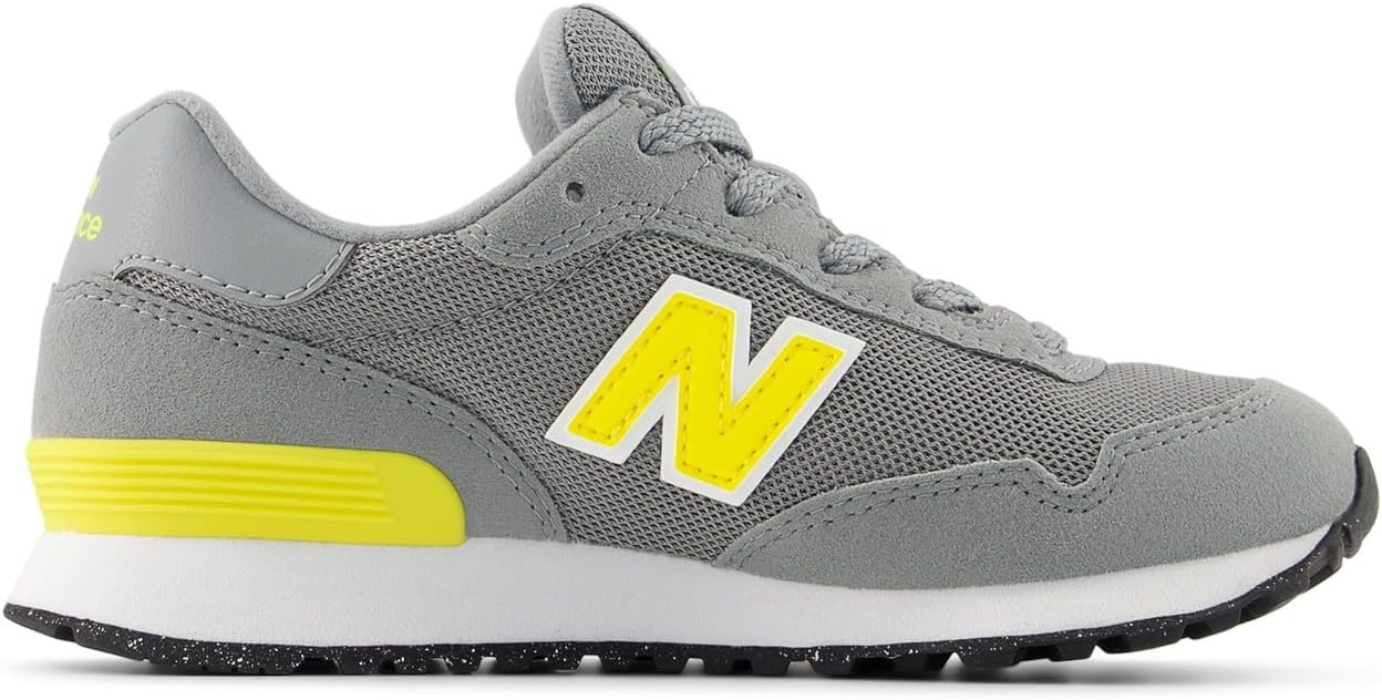 image:imageNew Balance Kids 515 Lace Sneaker Little Kid Casual ShoesSlate GreyPunch Yellow