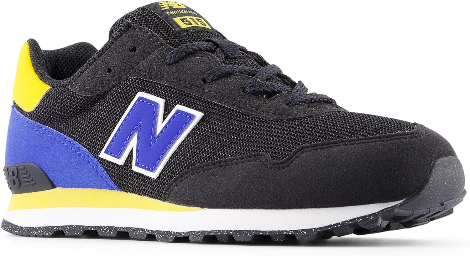 image:imageNew Balance Kids 515 V1 Hook and Loop SneakerBlackBlue Gemstone