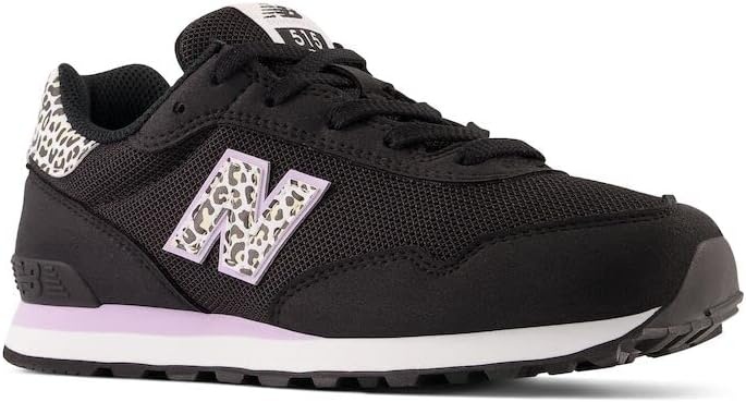 image:imageNew Balance Kids 515 V1 Hook and Loop SneakerBlackCyber Lilac