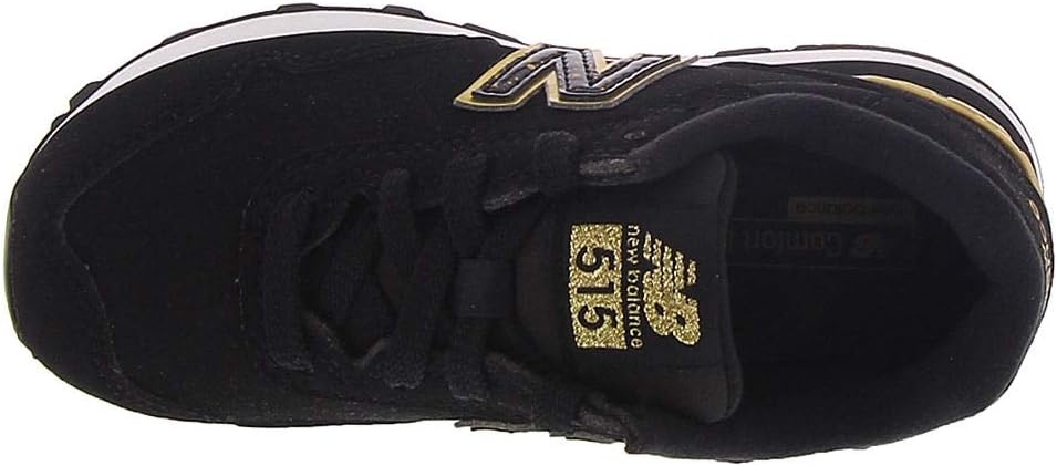 image:imageNew Balance Kids 515 V1 Hook and Loop SneakerBlackGold Metallic