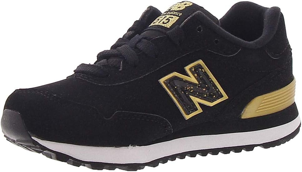 image:imageNew Balance Kids 515 V1 Hook and Loop SneakerBlackGold Metallic