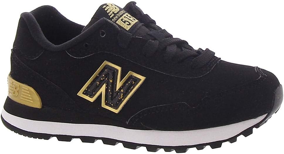 image:imageNew Balance Kids 515 V1 Hook and Loop SneakerBlackGold Metallic