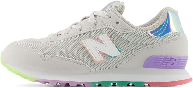 image:imageNew Balance Kids 515 V1 Hook and Loop SneakerGrey MatterLilac Glo