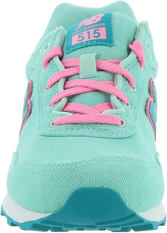 image:imageNew Balance Kids 515 V1 Hook and Loop SneakerLight TidepoolNeon Aqua Blue