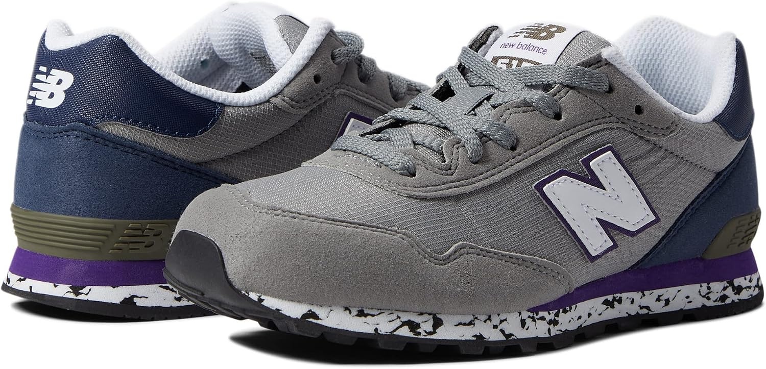 image:imageNew Balance Kids 515 V1 Hook and Loop SneakerMarbleheadBlack Plum