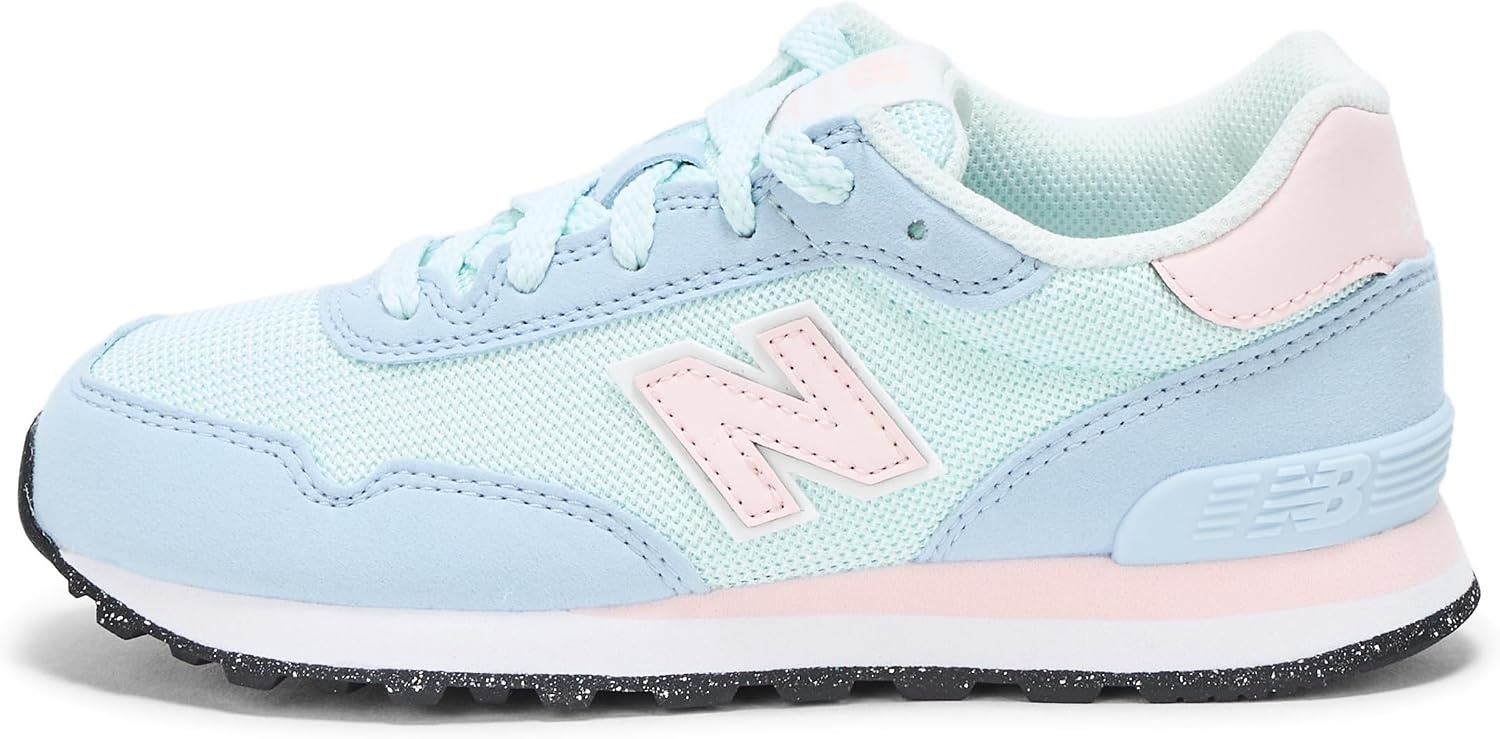 image:imageNew Balance Kids 515 V1 Hook and Loop SneakerOxford BlueShell Pink