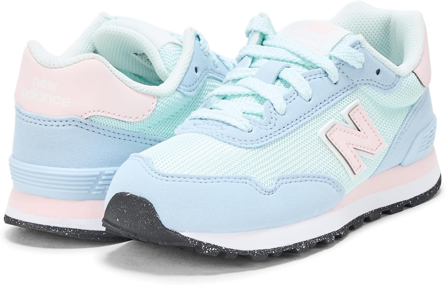 image:imageNew Balance Kids 515 V1 Hook and Loop SneakerOxford BlueShell Pink