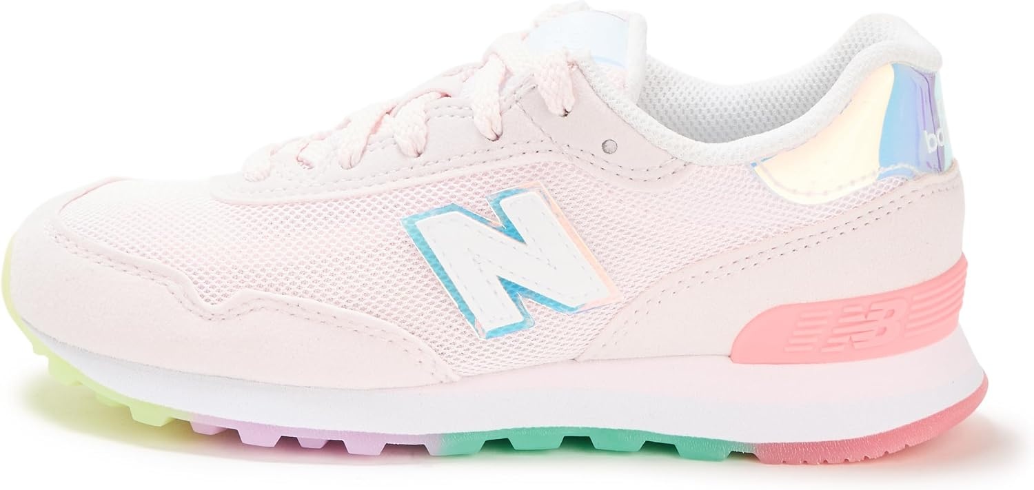 image:imageNew Balance Kids 515 V1 Hook and Loop SneakerPink SaltDouble Bubble