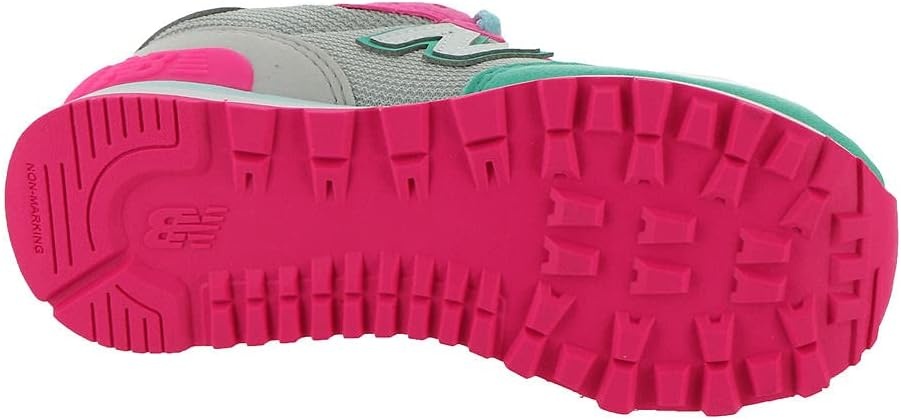 image:imageNew Balance Kids 515 V1 Hook and Loop SneakerSummer FogPink Glo