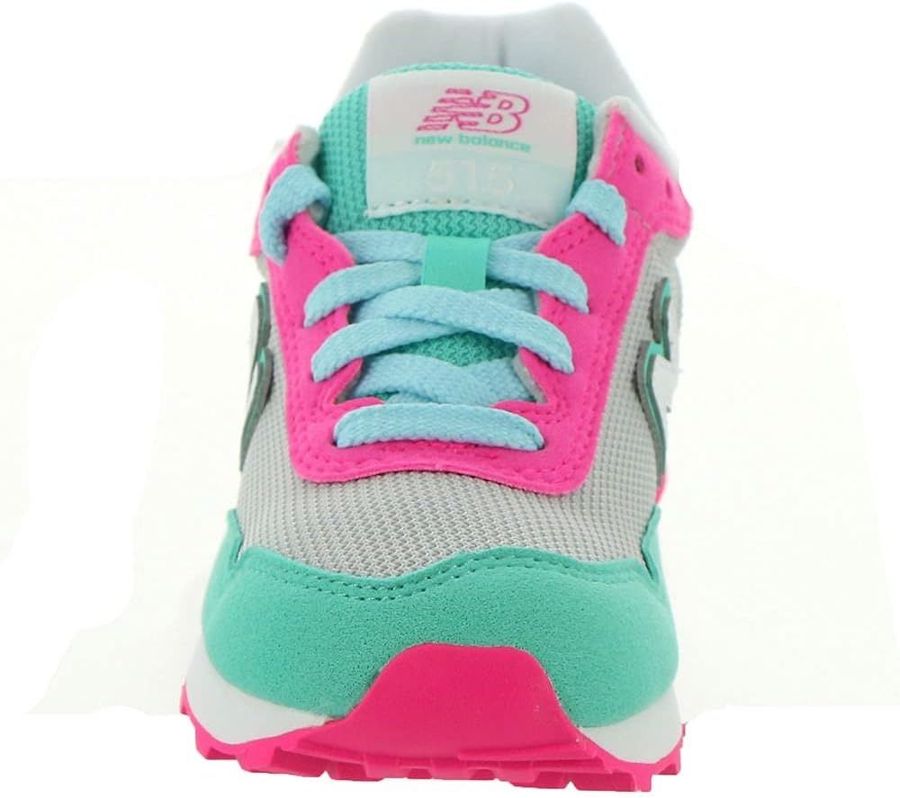 image:imageNew Balance Kids 515 V1 Hook and Loop SneakerSummer FogPink Glo