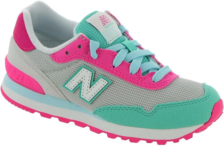 image:imageNew Balance Kids 515 V1 Hook and Loop SneakerSummer FogPink Glo