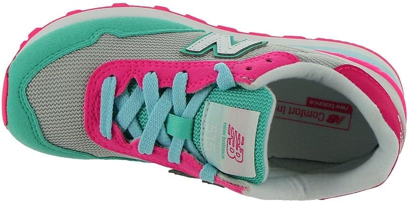 image:imageNew Balance Kids 515 V1 Hook and Loop SneakerSummer FogPink Glo