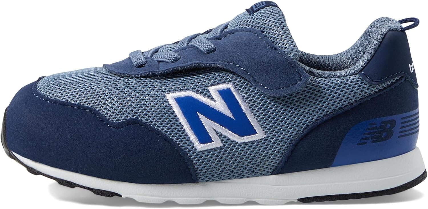image:imageNew Balance Kids 515 V1 Hook and Loop SneakersArtic GreyTeam Royal