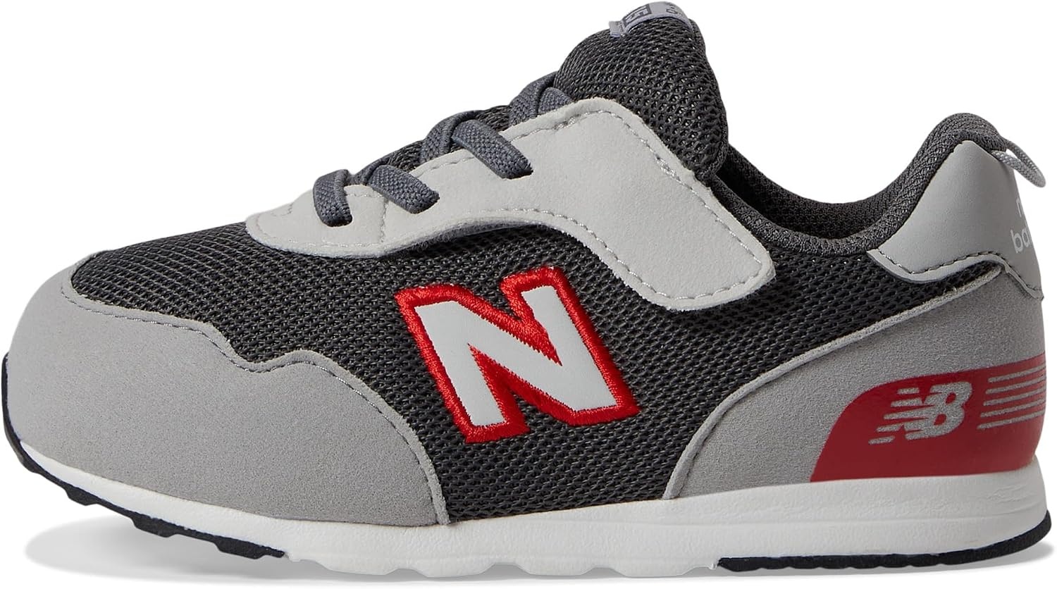 image:imageNew Balance Kids 515 V1 Hook and Loop SneakersCastlerockRaincloud