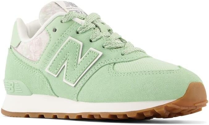 image:imageNew Balance Kids 574 V1 Classic LaceUp Sneaker Big KidAvocadoSea Salt