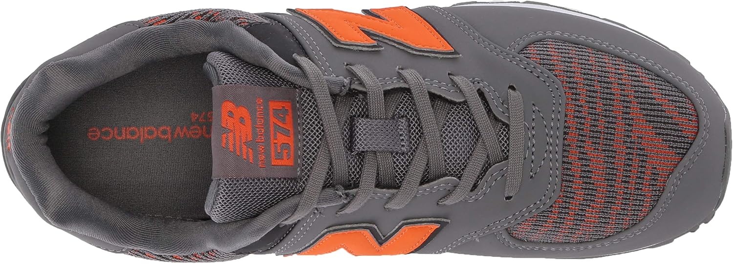 image:imageNew Balance Kids 574 V1 Classic LaceUp Sneaker Big KidCastlerockBengal Tiger