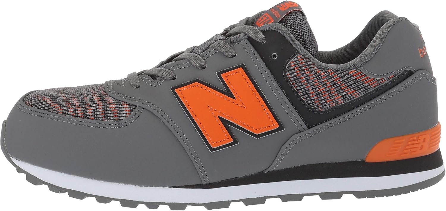 image:imageNew Balance Kids 574 V1 Classic LaceUp Sneaker Big KidCastlerockBengal Tiger