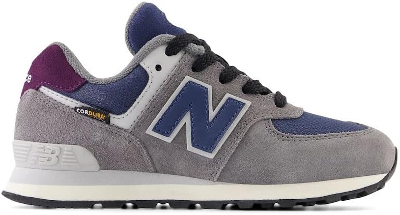 image:imageNew Balance Kids 574 V1 Classic LaceUp Sneaker Big KidCastlerockNb Navy