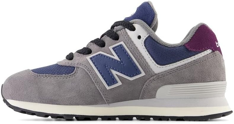 image:imageNew Balance Kids 574 V1 Classic LaceUp Sneaker Big KidCastlerockNb Navy