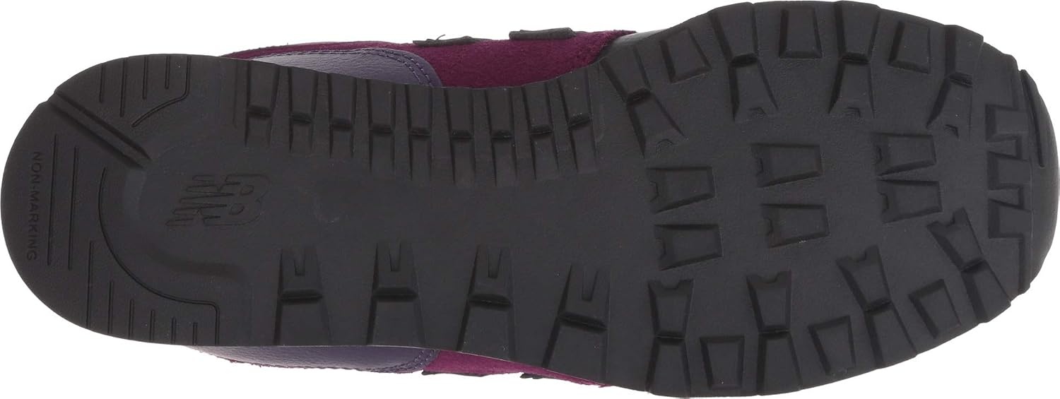 image:imageNew Balance Kids 574 V1 Classic LaceUp Sneaker Big KidClaretBlack Violet