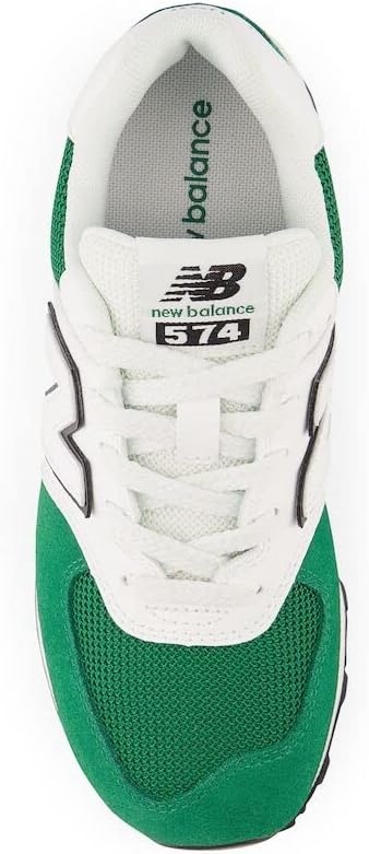 image:imageNew Balance Kids 574 V1 Classic LaceUp Sneaker Big KidClassic PineWhiteBlack