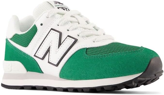 image:imageNew Balance Kids 574 V1 Classic LaceUp Sneaker Big KidClassic PineWhiteBlack