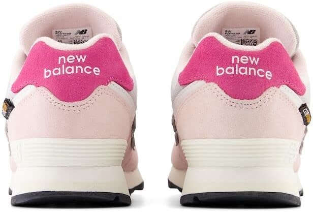 image:imageNew Balance Kids 574 V1 Classic LaceUp Sneaker Big KidCrystal PinkCarnival Pink