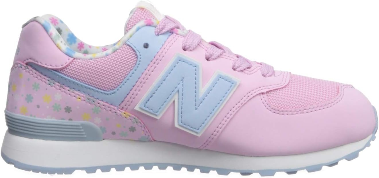 image:imageNew Balance Kids 574 V1 Classic LaceUp Sneaker Big KidCrystal RoseSummer Sky