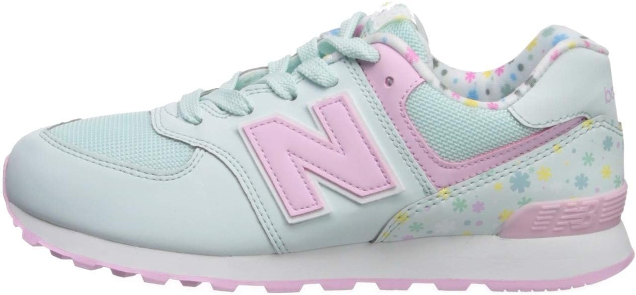 image:imageNew Balance Kids 574 V1 Classic LaceUp Sneaker Big KidCrystal SageCrystal Rose