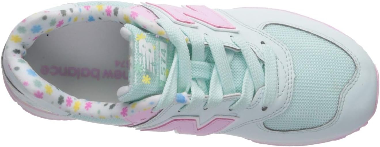 image:imageNew Balance Kids 574 V1 Classic LaceUp Sneaker Big KidCrystal SageCrystal Rose