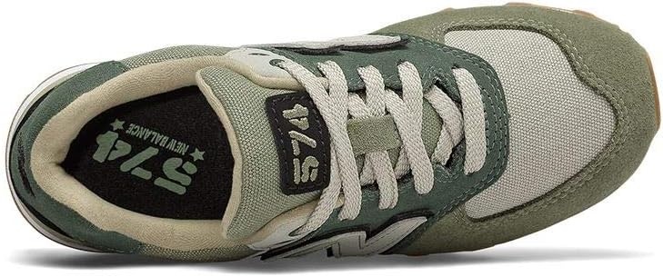 image:imageNew Balance Kids 574 V1 Classic LaceUp Sneaker Big KidFaded RosinBlack