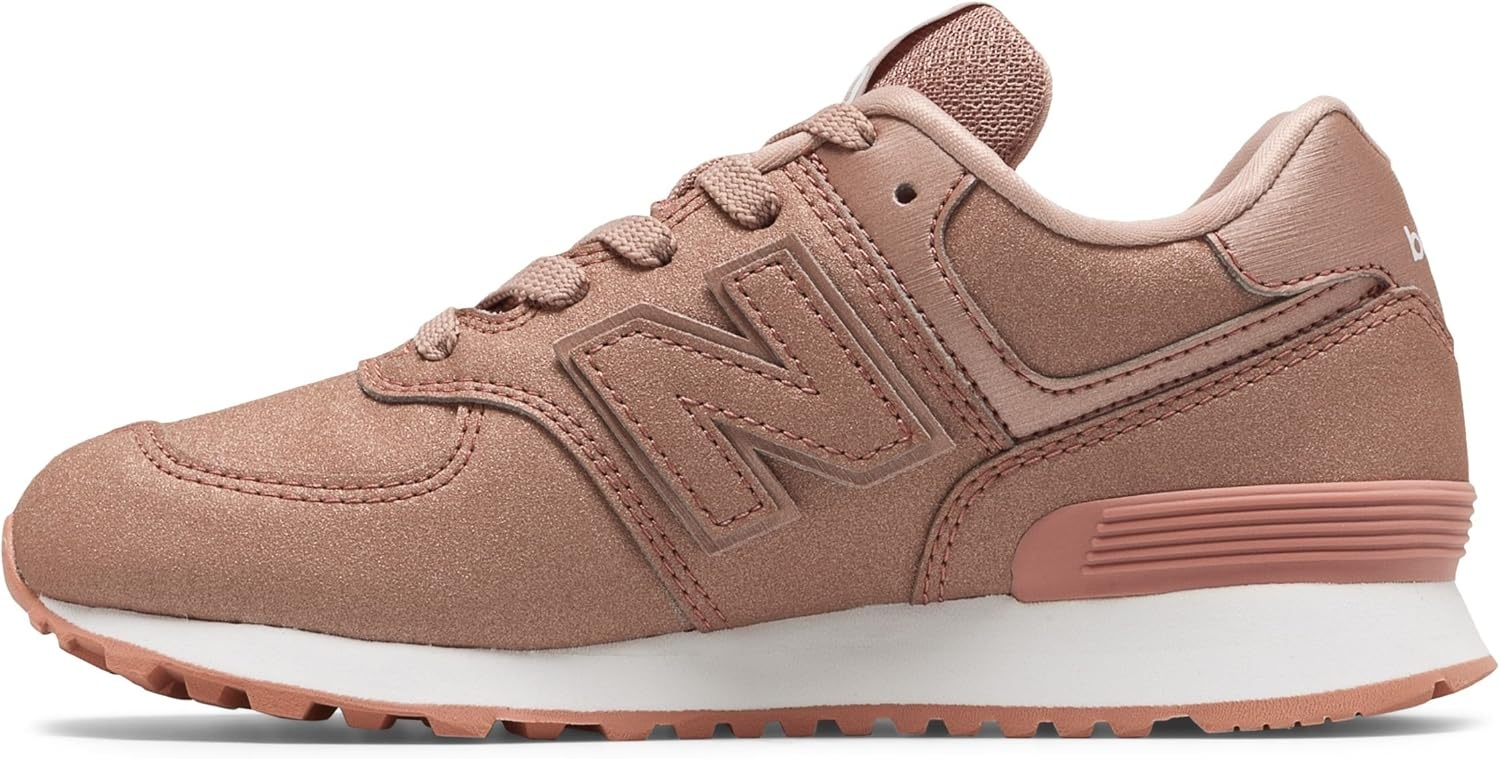 image:imageNew Balance Kids 574 V1 Classic LaceUp Sneaker Big KidGoldGold