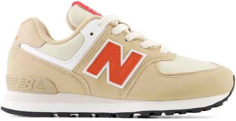 image:imageNew Balance Kids 574 V1 Classic LaceUp Sneaker Big KidIncensePoppy