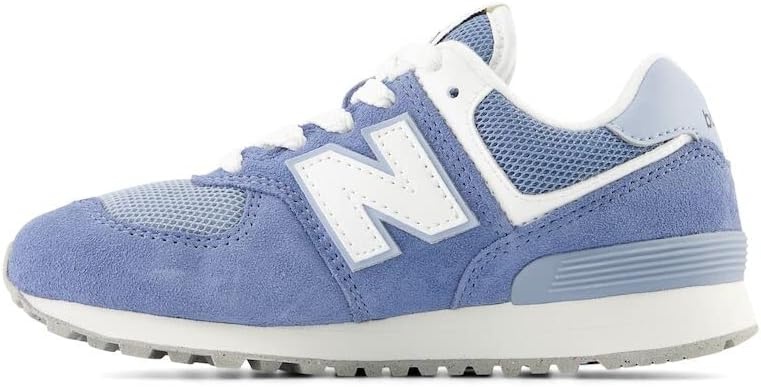image:imageNew Balance Kids 574 V1 Classic LaceUp Sneaker Big KidMercury BlueWhite