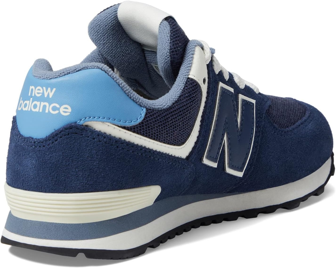 image:imageNew Balance Kids 574 V1 Classic LaceUp Sneaker Big KidNb NavyHeritage Blue