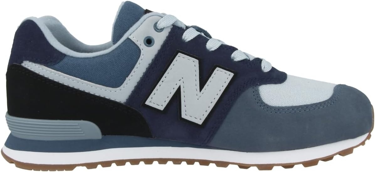 image:imageNew Balance Kids 574 V1 Classic LaceUp Sneaker Big KidPigmentBlack