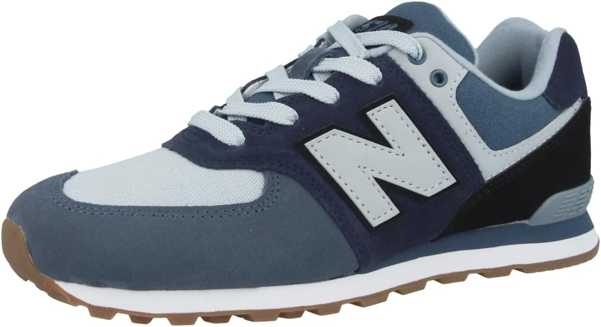 image:imageNew Balance Kids 574 V1 Classic LaceUp Sneaker Big KidPigmentBlack