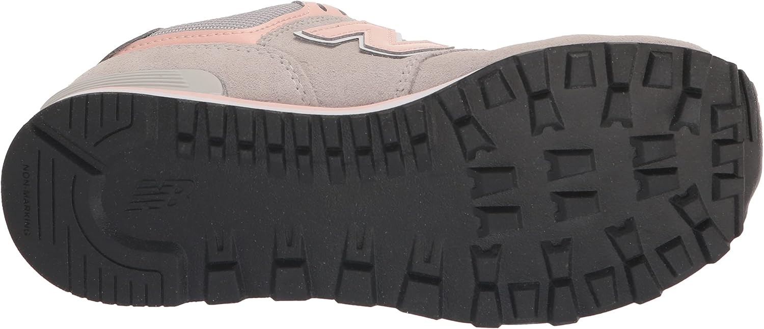 image:imageNew Balance Kids 574 V1 Classic LaceUp Sneaker Big KidRain CloudPink Haze